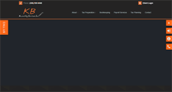 Desktop Screenshot of kbaccountingservices.com